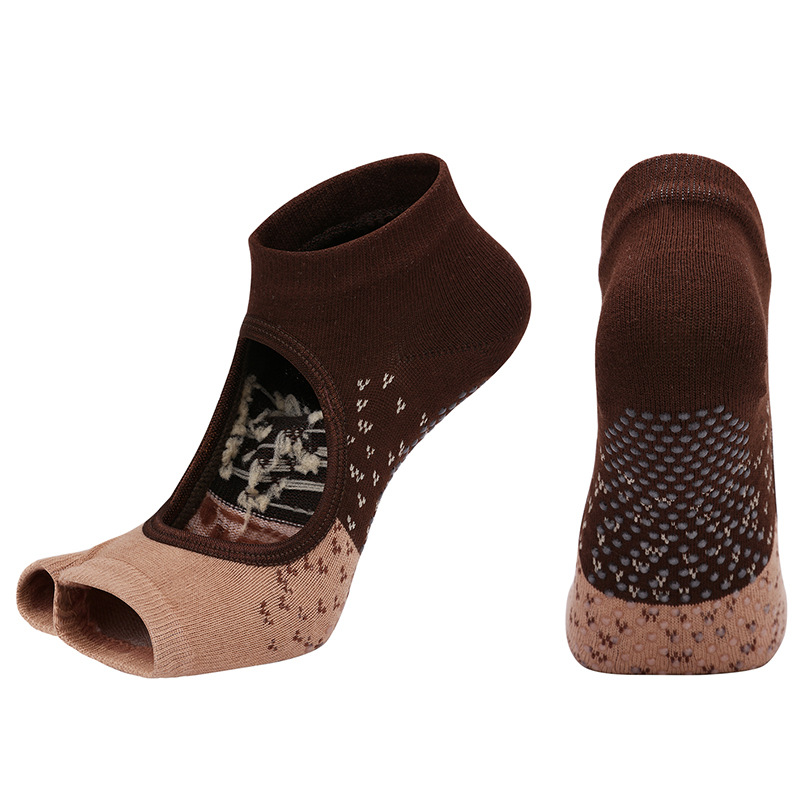 Grip Sock Yoga - Non-Slip Split-Toe Yoga Socks for Women,
