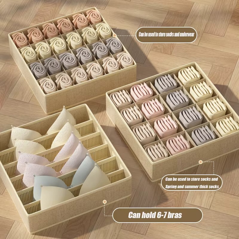 1-2Pcs Non-woven Fabric Underw - Sock Organizer Tray のレビューと価格