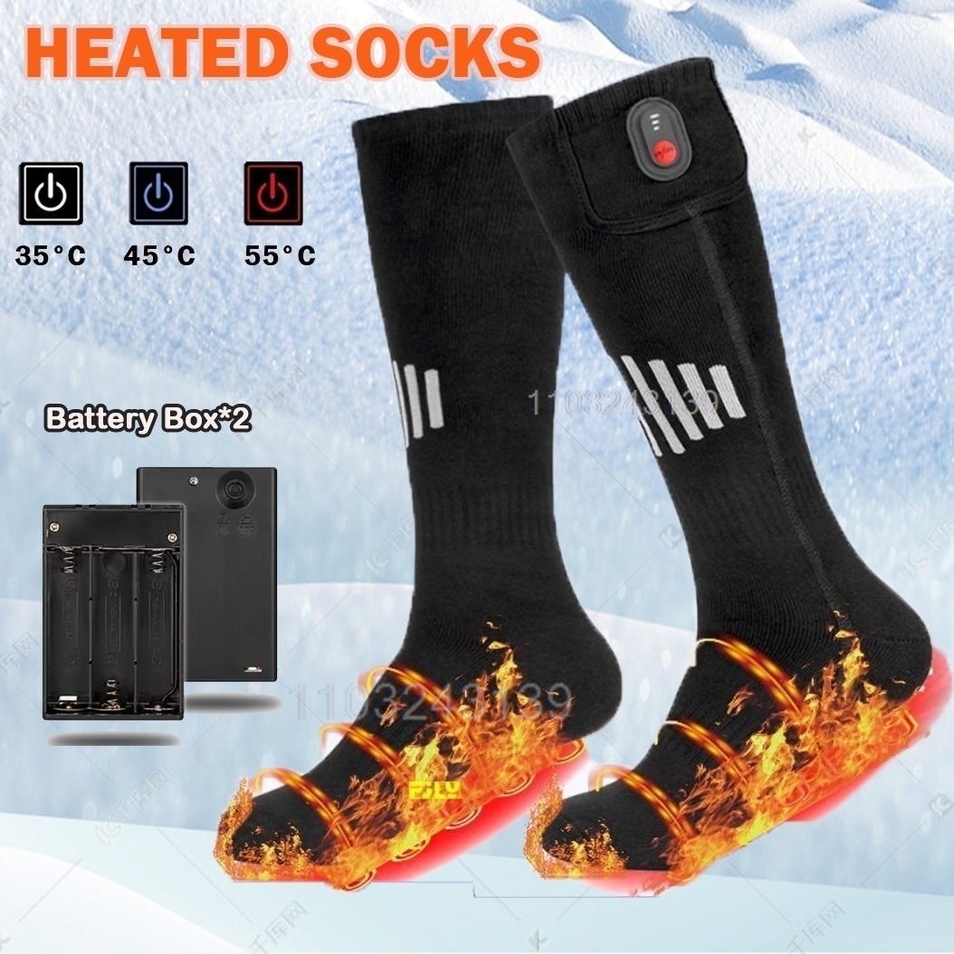 Winter Heated Socks With Batte - Thermal Sock Winter のレビューと価格