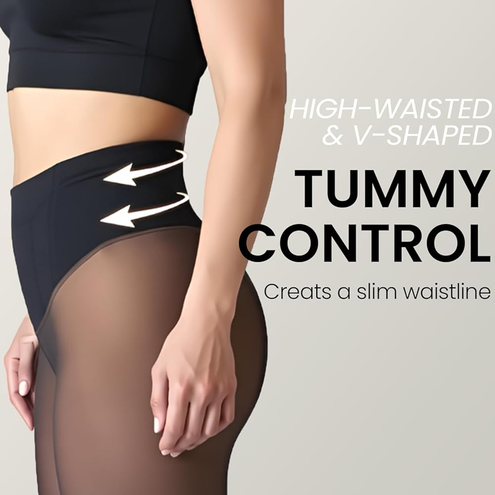 One Seam Fleece Lined Tights S - Tights Pantyhose Sheer のレビューと価格
