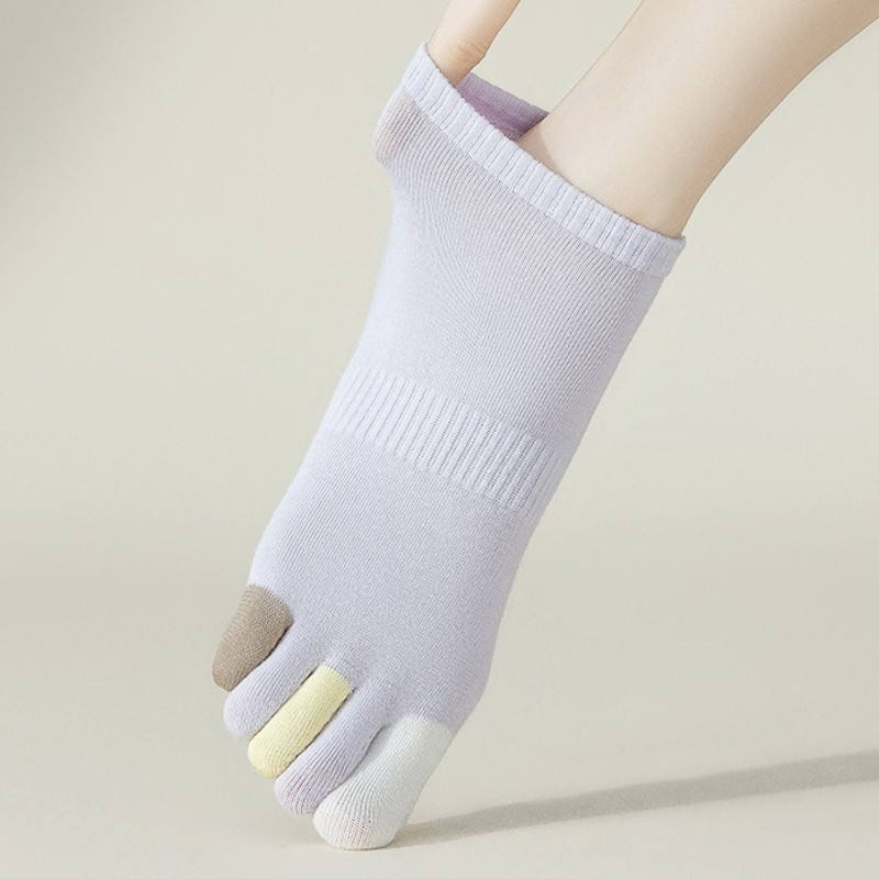 6 pairs Summer thin breathable - Toe Sock Split のレビューと価格