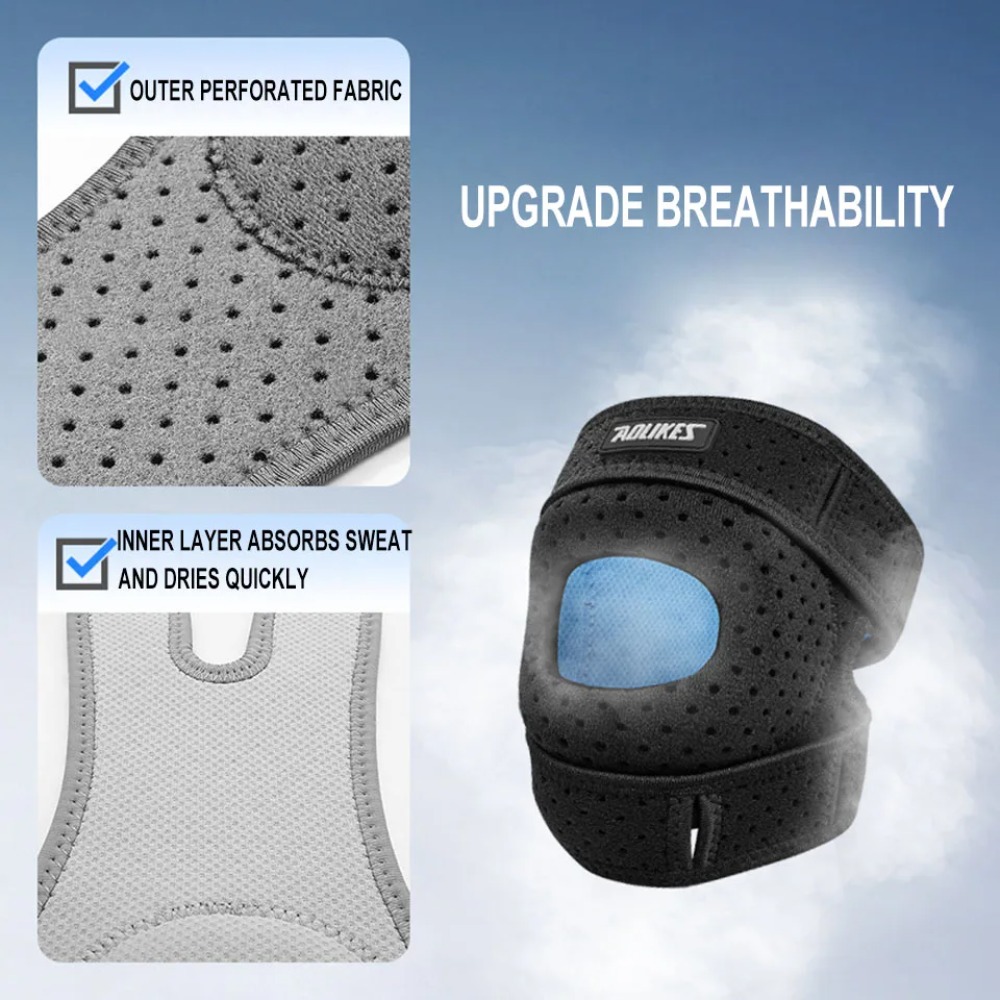 New 1PCS Patella Knee Brace Co - Compression Sleeve Calf のレビューと価格