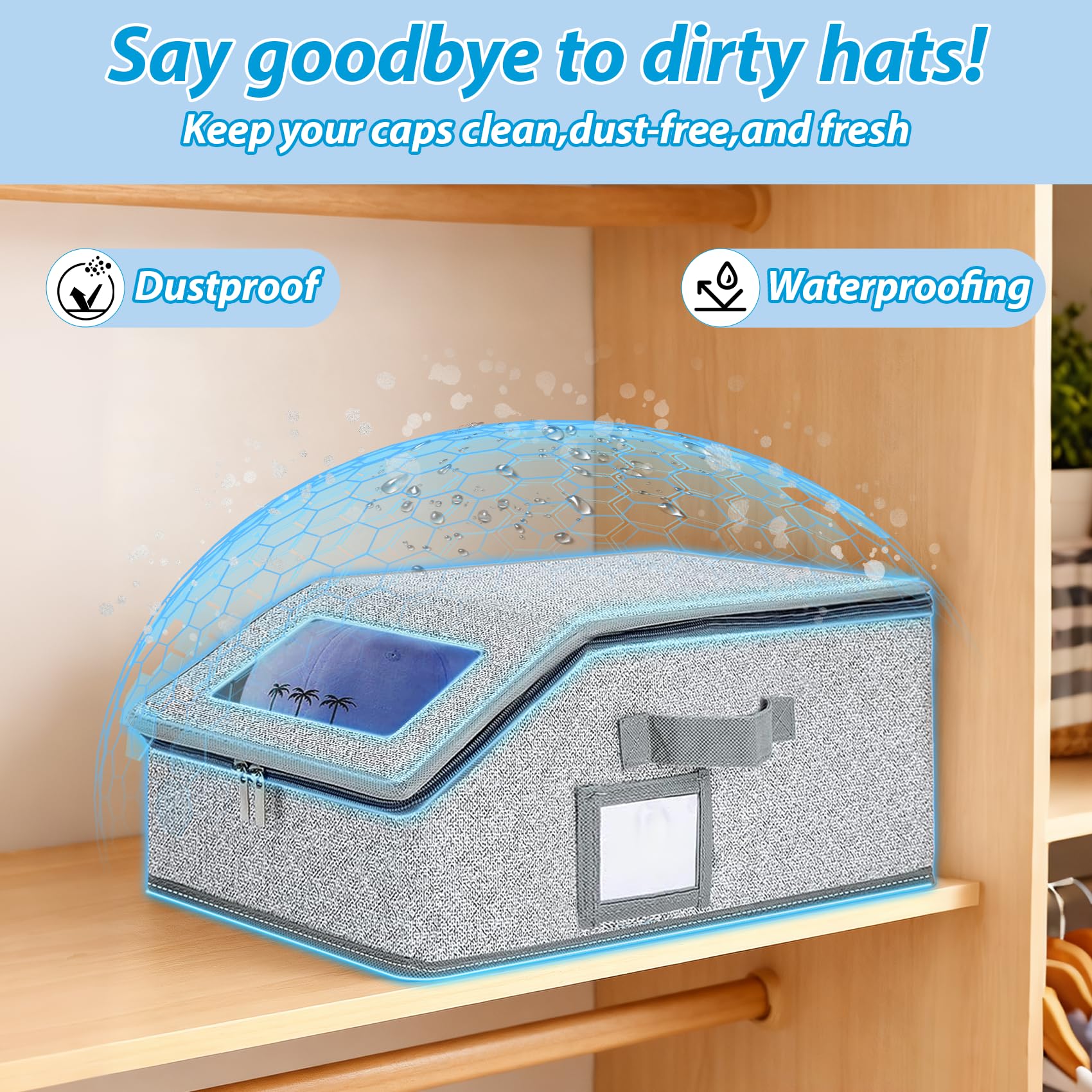 Foldable Zipper Baseball Cap S - Sock Organizer Tray のレビューと価格