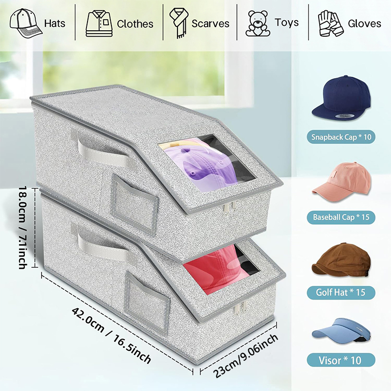 Foldable Zipper Baseball Cap S - Sock Organizer Tray のレビューと価格