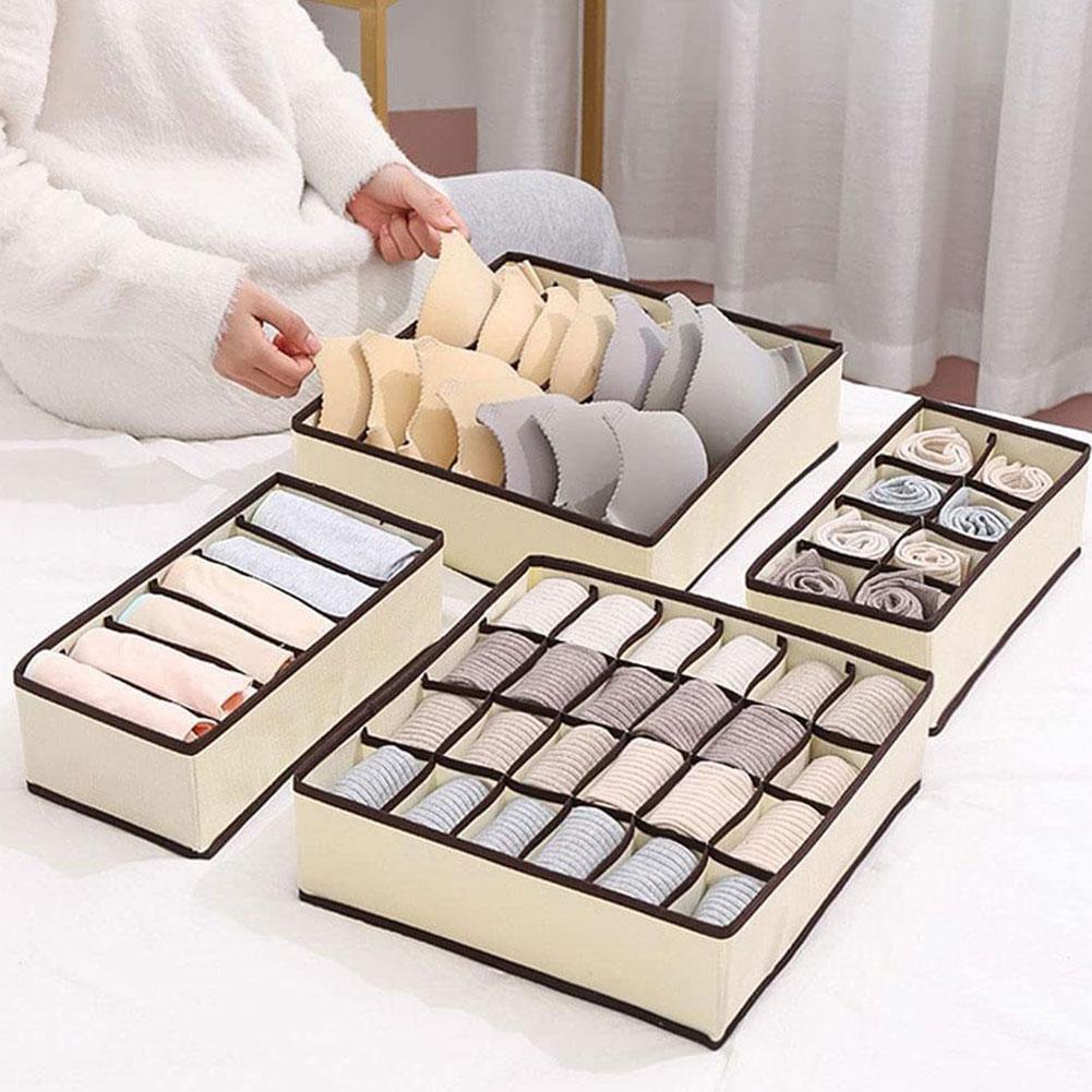 Foldable Closet Drawer Organiz - Sock Organizer Tray のレビューと価格