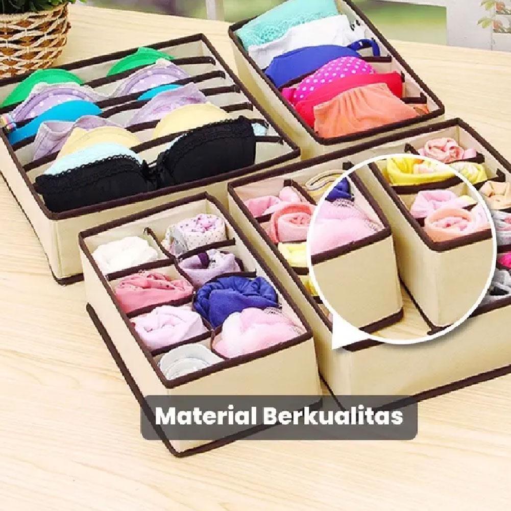 Foldable Closet Drawer Organiz - Sock Organizer Tray のレビューと価格