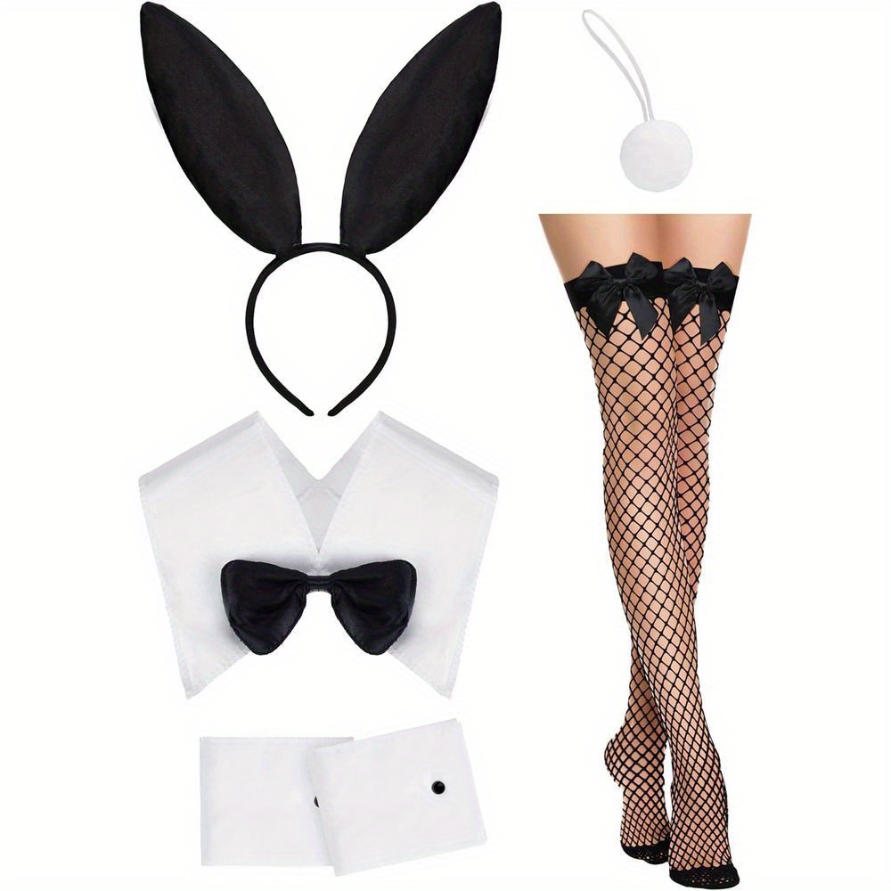 WomenCostume Set Black Bunny E - Fishnet Stocking Women のレビューと価格