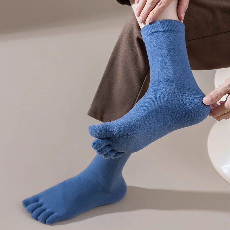 Mans Wool Five Finger Socks Sh - Thermal Sock Winter のレビューと価格