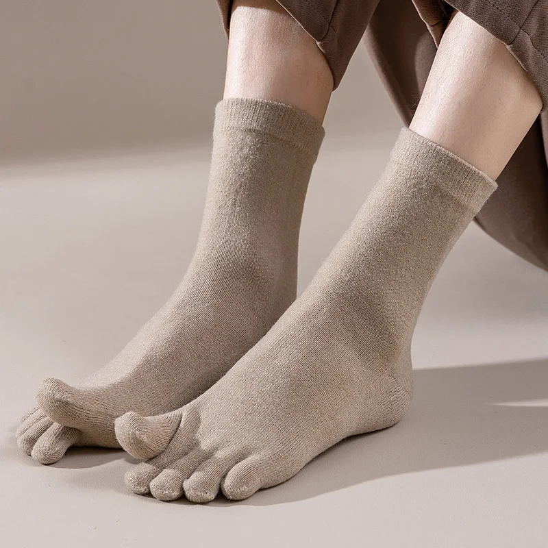 Mans Wool Five Finger Socks Sh - Thermal Sock Winter のレビューと価格