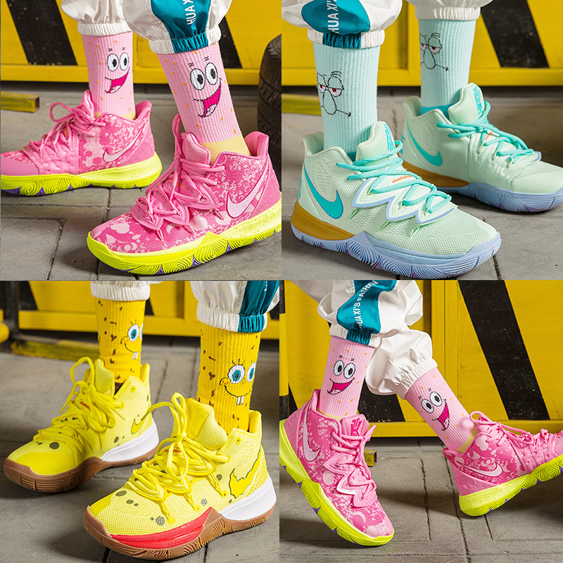 SpongeBob Squidward Cartoon Co - Knee High Sock Women のレビューと価格