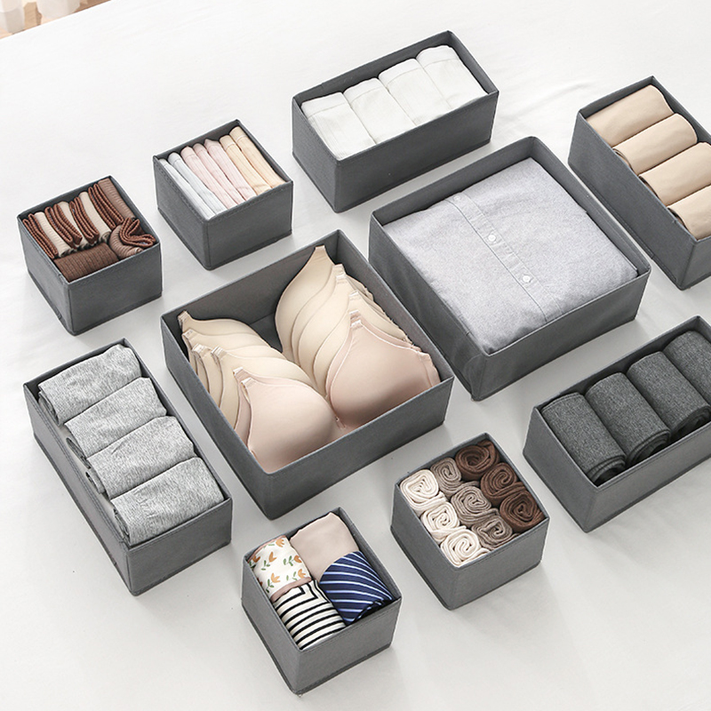 Drawer Organizer Non-woven Fab - Sock Organizer Tray のレビューと価格