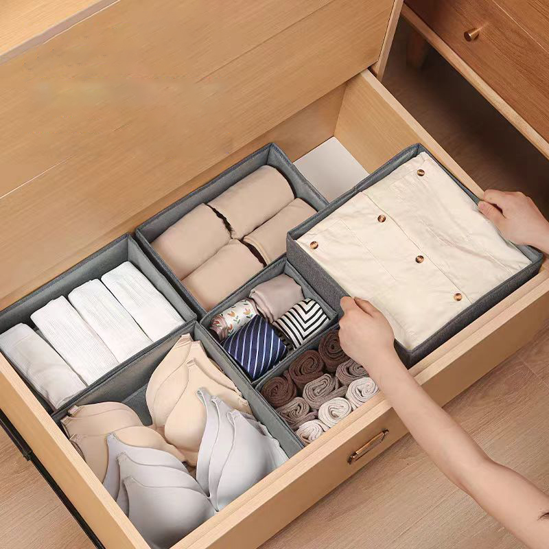 Drawer Organizer Non-woven Fab - Sock Organizer Tray のレビューと価格