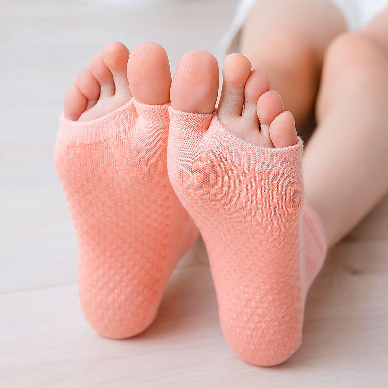Non-Slip Split-Toe Yoga Socks  - Grip Sock Yoga のレビューと価格