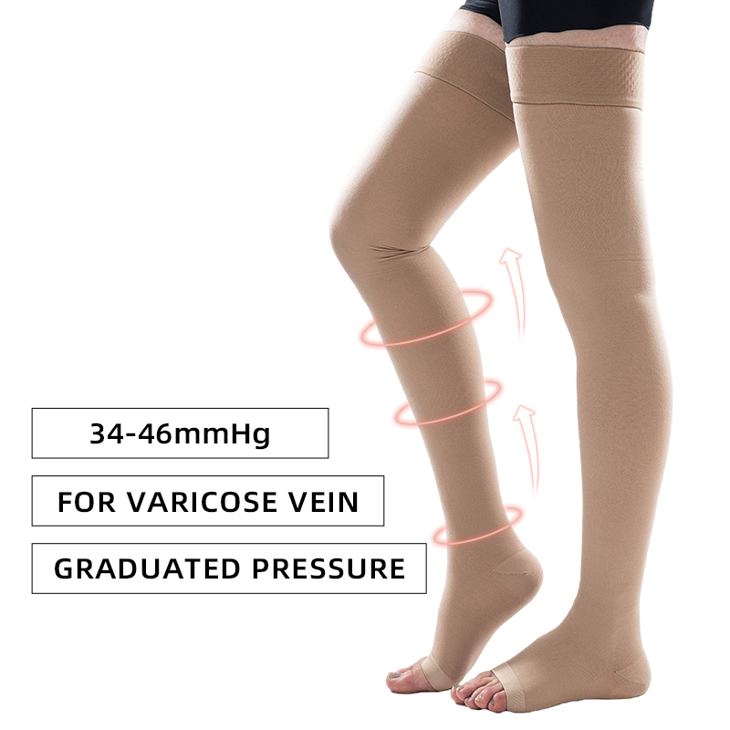 1Pair Thigh High Open Toe Medi - Compression Sock Medical のレビューと価格