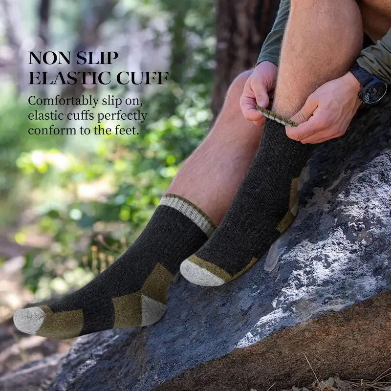 Winter Merino Wool Socks Thick - Wool Hiking Sock のレビューと価格