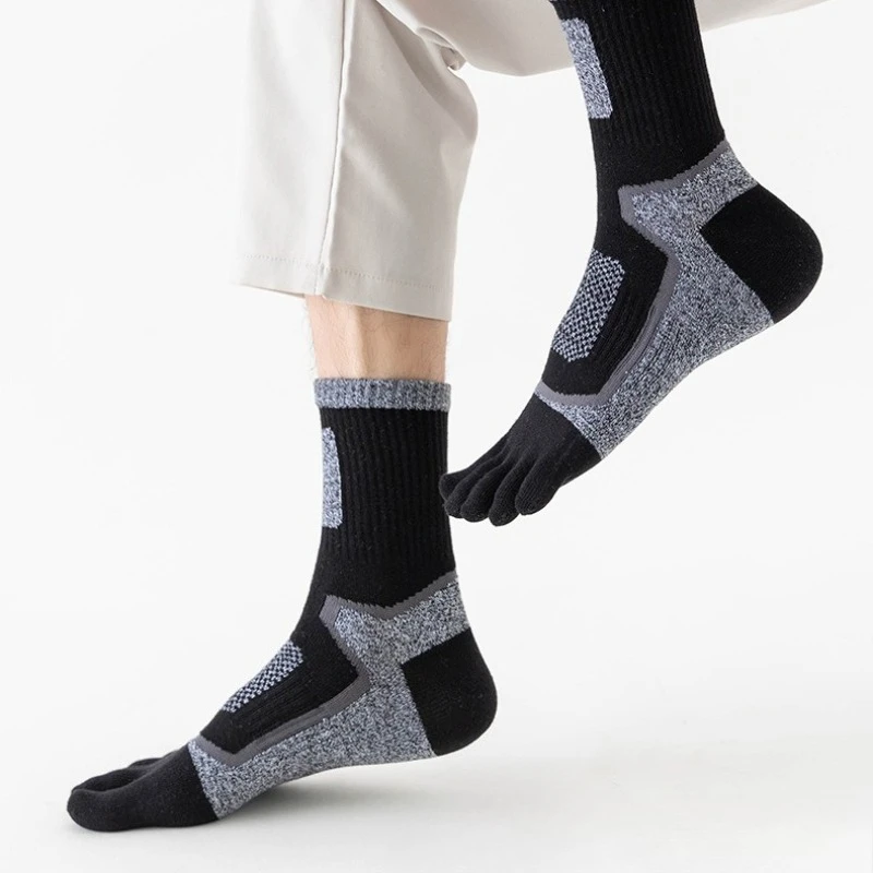 3 Pairs Men Sports Five Finger - Toe Sock Split のレビューと価格