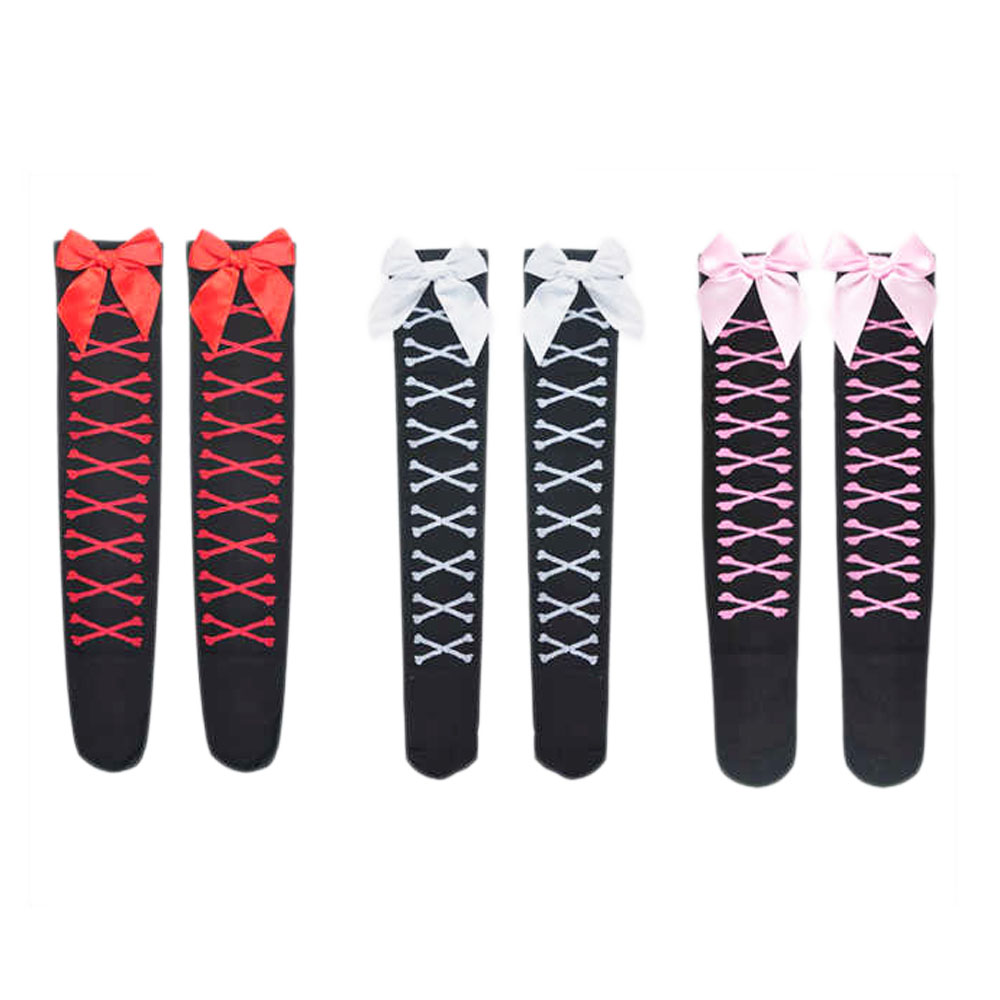 Hold-Ups Bowknot Tops Fever Fa - Fishnet Stocking Women のレビューと価格