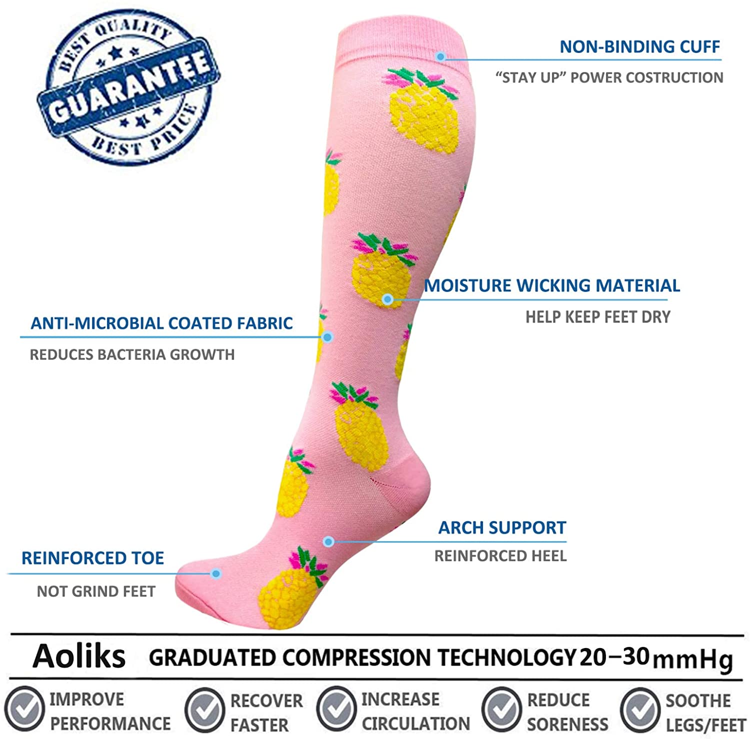 Compression Socks Men Women Ru - Compression Sock Medical のレビューと価格