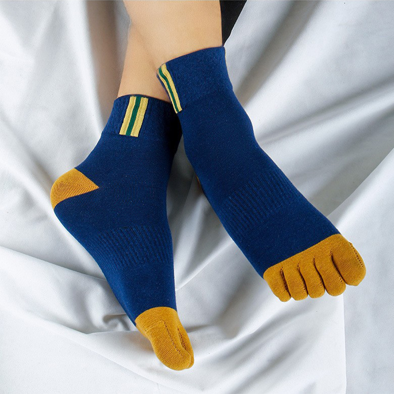 5 Pair Men's Casual Five-Toe C - Toe Sock Split のレビューと価格