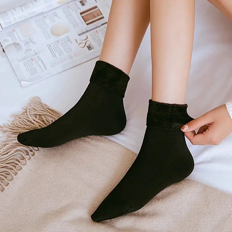Women's Thermal Snow Socks Aut - Thermal Sock Winter のレビューと価格