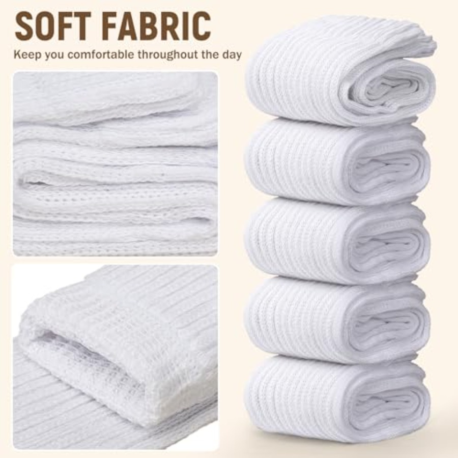 Chalier 5 Pairs Slouchy Socks  - Boot Sock Slouchy のレビューと価格