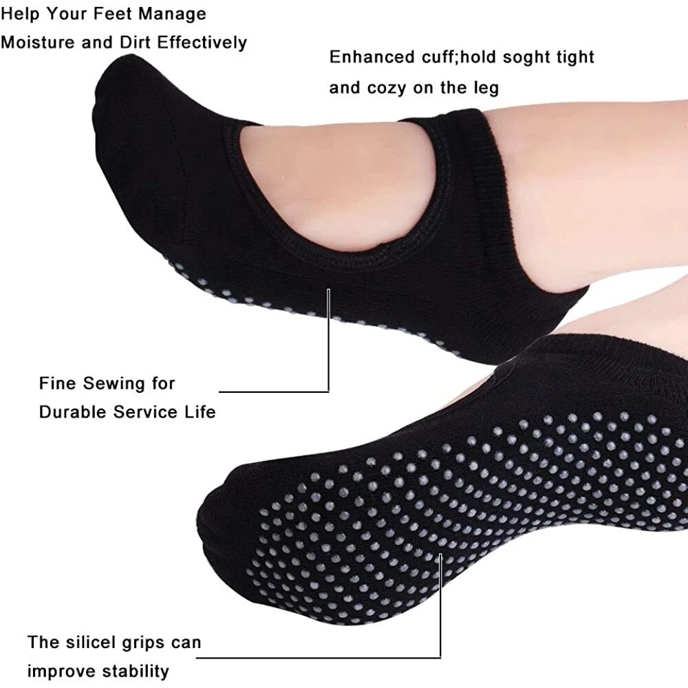 High Quality Women Yoga Socks  - No Show Sock Women のレビューと価格