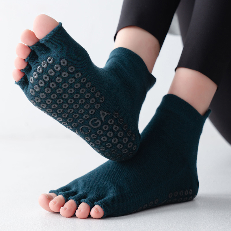 Yoga Socks Half Toe Anti-Slip  - Grip Sock Yoga のレビューと価格