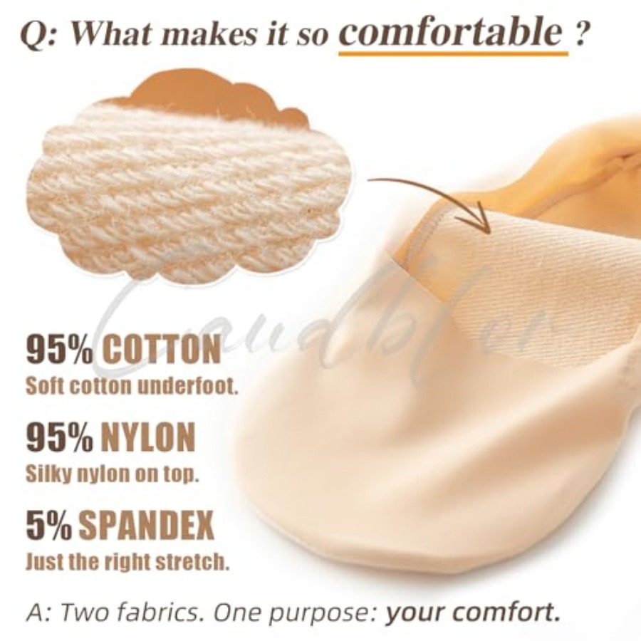 Caudblor Thin No Show Socks Wo - Invisibility Sock Loafer のレビューと価格