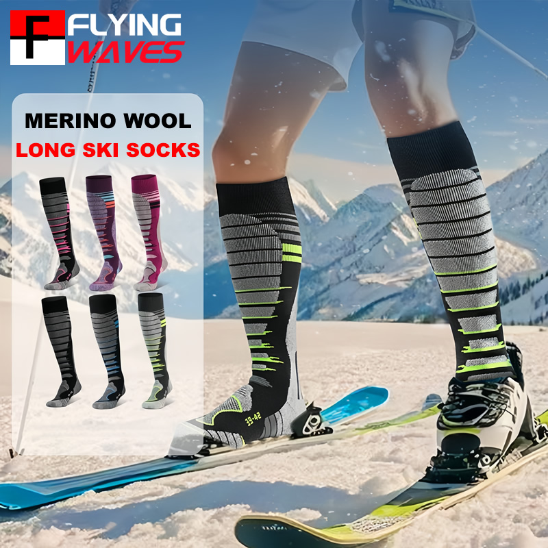Merino Wool Ski Socks Cold Wea - Thermal Sock Winter のレビューと価格