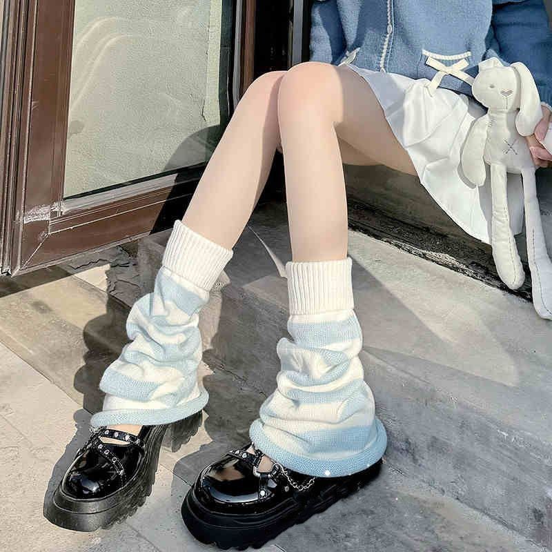 Y2K Striped Leg Warmers Star R - Boot Sock Slouchy のレビューと価格
