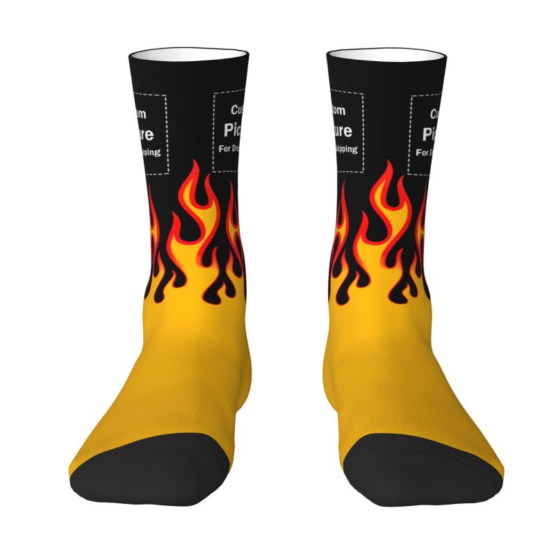 Personalized Custom Photo Logo - Dress Sock Men のレビューと価格