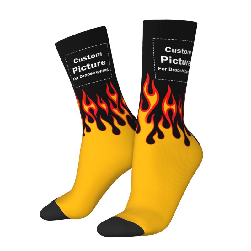 Personalized Custom Photo Logo - Dress Sock Men のレビューと価格