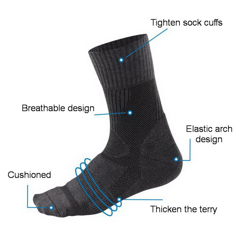 1 Pair Merino Wool Sock Winter - Wool Hiking Sock のレビューと価格