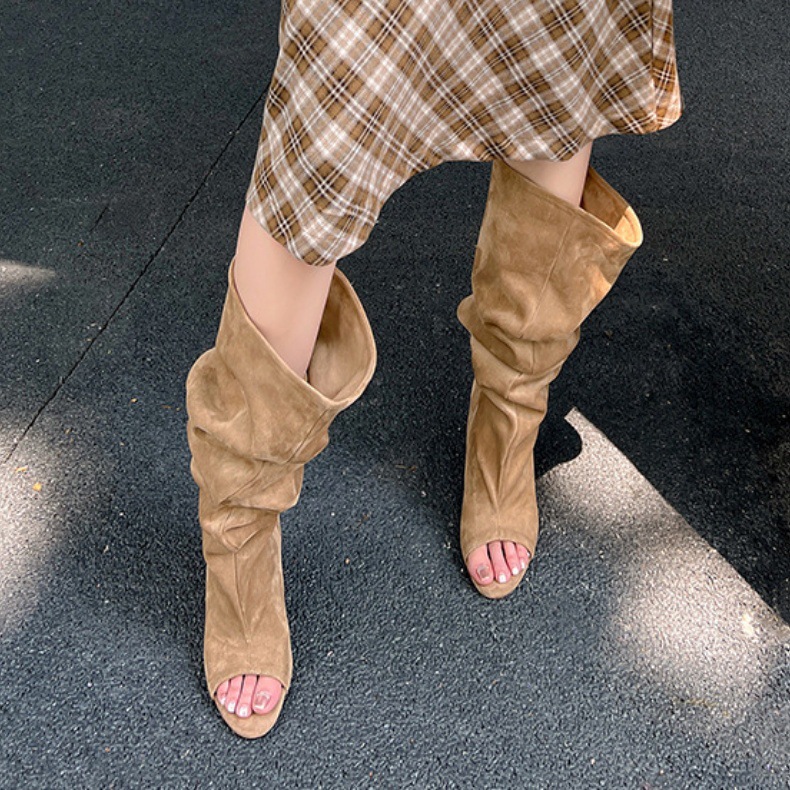 AIYKAZYSDL Strange Wedge Heel  - Boot Sock Slouchy のレビューと価格