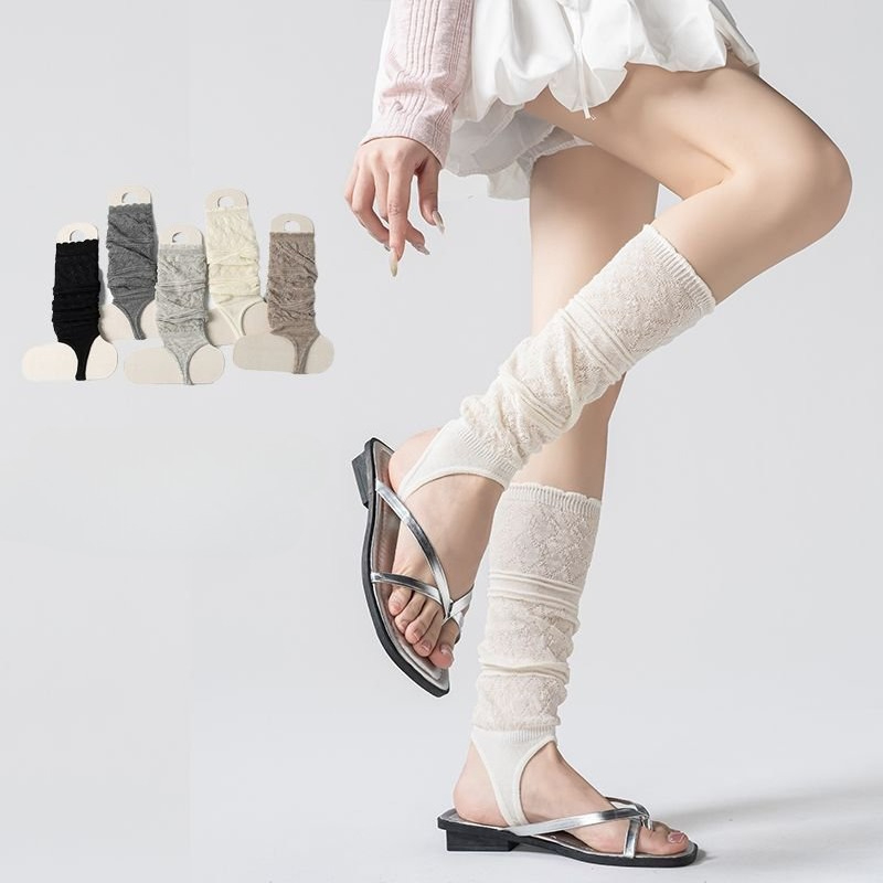 1 Pair Ins Aesthetic Retro Hol - Boot Sock Slouchy のレビューと価格