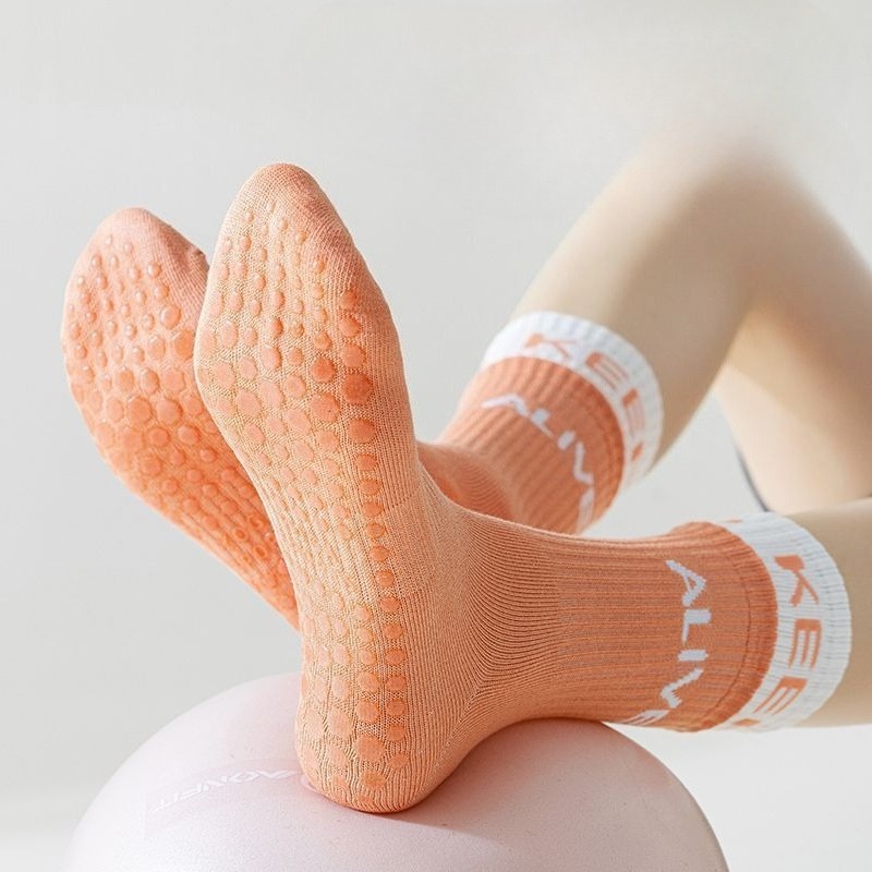 Women's Non-Slip Yoga Socks wi - Grip Sock Yoga のレビューと価格