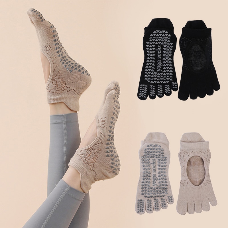 Women Yoga Toe Socks High Qual - Grip Sock Yoga のレビューと価格