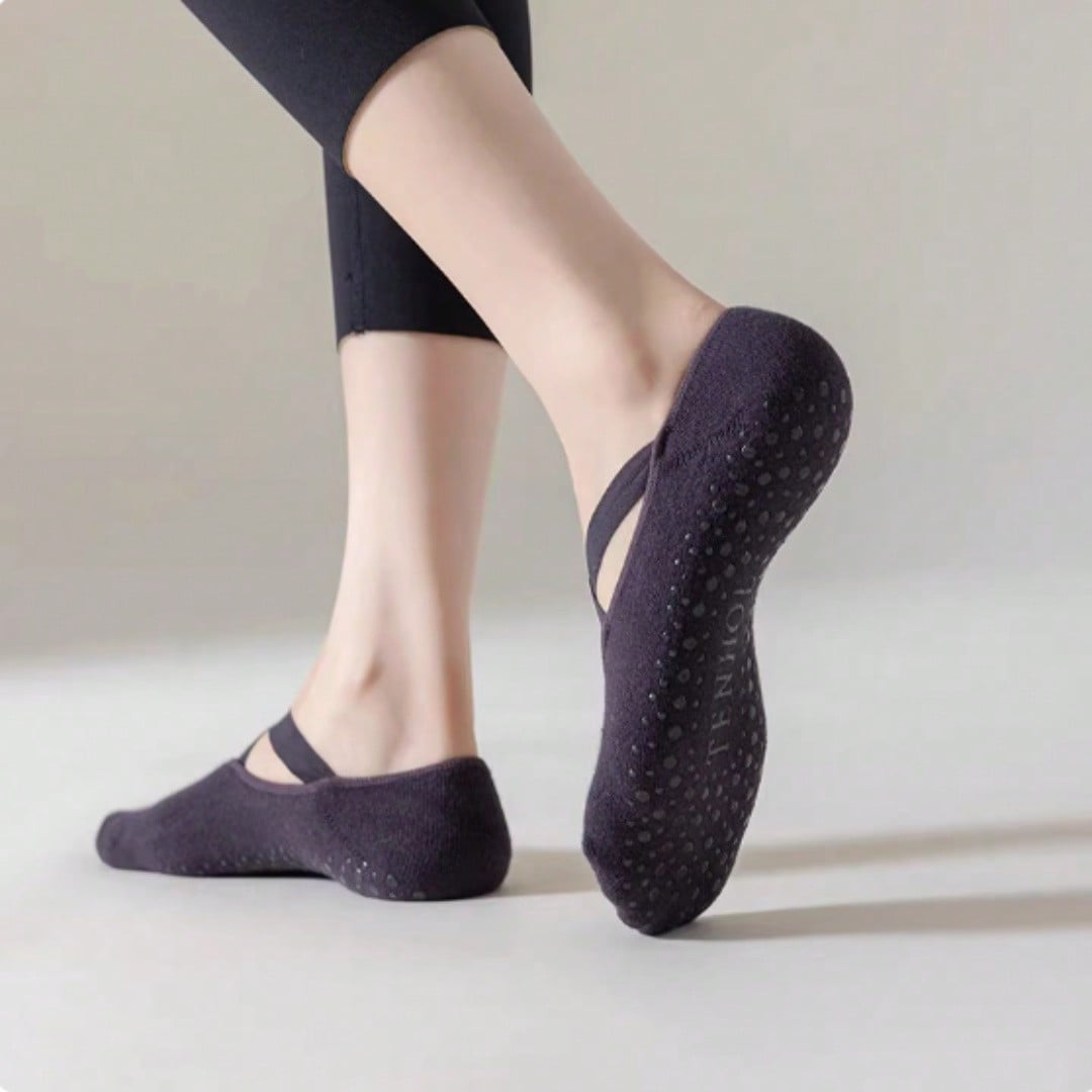 Anti-slip silicone sole yoga s - Grip Sock Yoga のレビューと価格