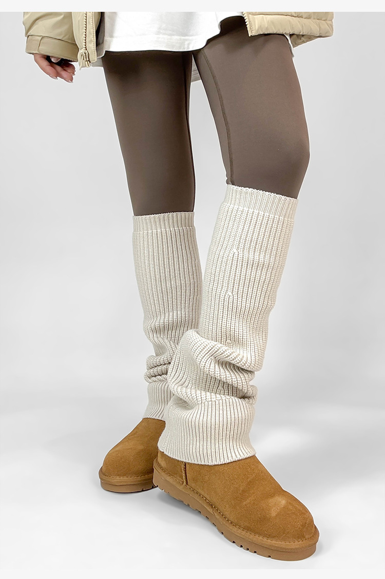 New Women's Leg Warmers Knitte - Boot Sock Slouchy のレビューと価格