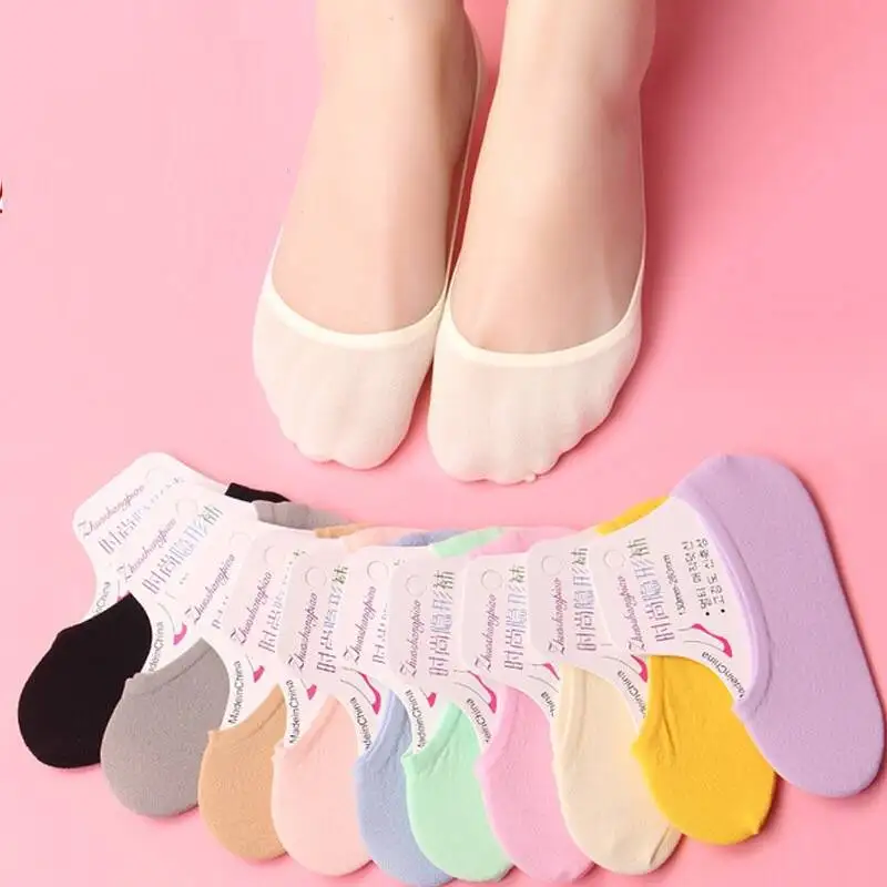 Summer Thin Colorful Girl Invi - Invisibility Sock Loafer のレビューと価格