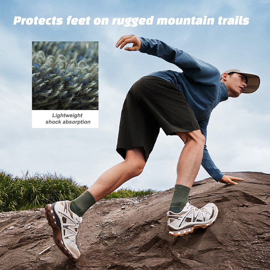 Naturehike Sport Socks Man Soc - Wool Hiking Sock のレビューと価格