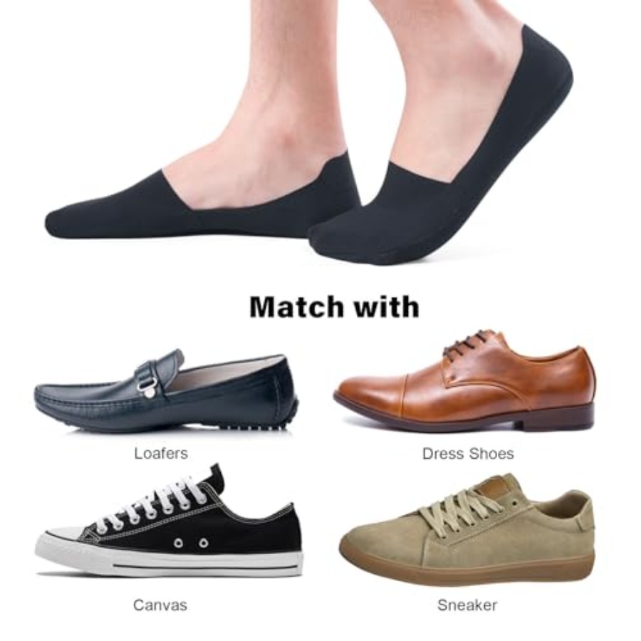 No Show Socks Men Nylon Non Sl - Invisibility Sock Loafer のレビューと価格