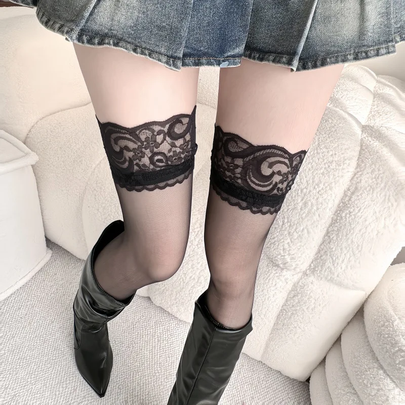 Lace Stockings Women Belt Flor - Tights Pantyhose Sheer のレビューと価格