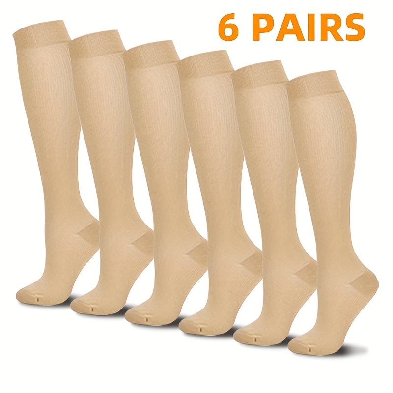 6 Pairs Mid-Calf Compression S - Wool Hiking Sock のレビューと価格