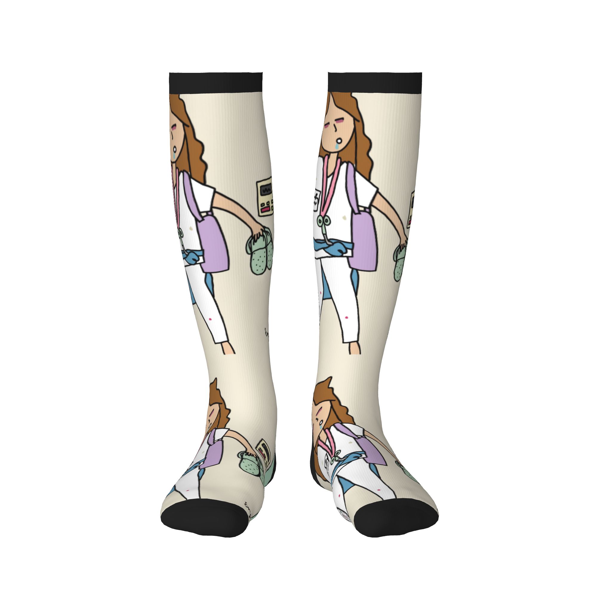 Enfermera En Apuros Doctor Nur - Compression Sock Medical のレビューと価格