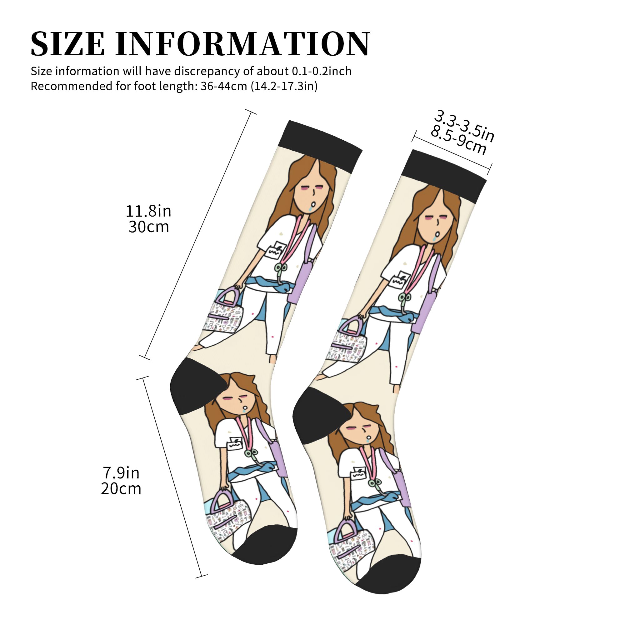 Enfermera En Apuros Doctor Nur - Compression Sock Medical のレビューと価格