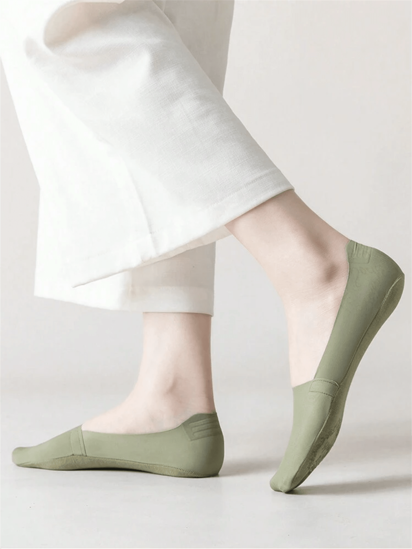 5 Pairs Women Thin Silky Invis - No Show Sock Women のレビューと価格