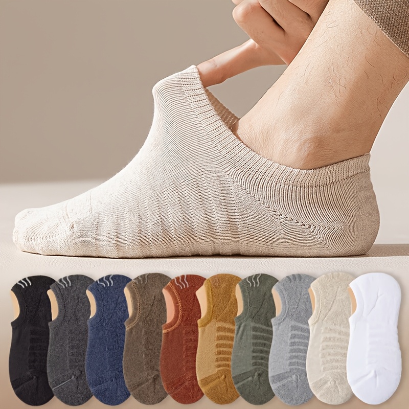 10 Pairs Summer Men's Casual N - Invisibility Sock Loafer のレビューと価格