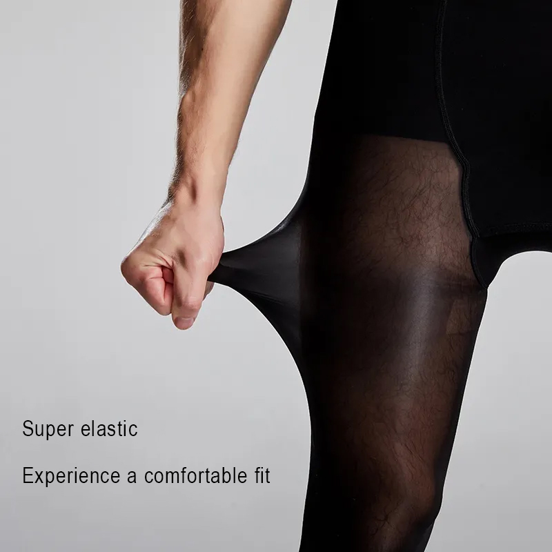 Plus Size Men Sexy Sheer Black - Tights Pantyhose Sheer のレビューと価格