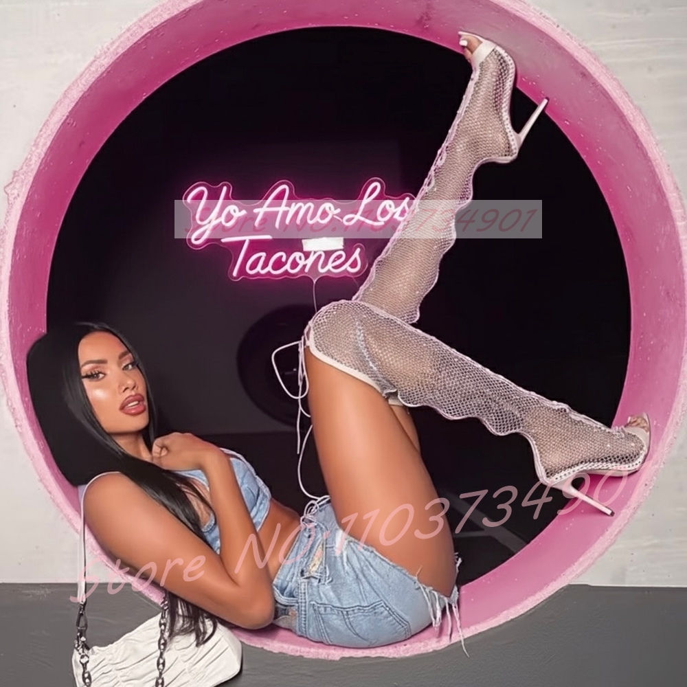Fishnet Stocking Thigh-High Bo - Fishnet Stocking Women のレビューと価格